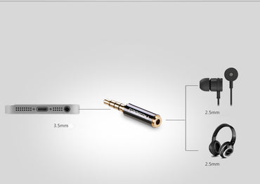 Headphone Converter Plug Audio Adapter Cable